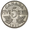 1930 Canada 5-cents EF-AU (EF-45)