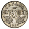 1930 Canada 5-cents AU-UNC (AU-55) $