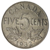 1932 Canada 5-cents Fine (F-12)