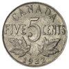 1932 Canada 5-cents F-VF (F-15)