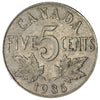 1935 Canada 5-cents VG-F (VG-10)