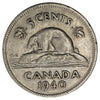 1940 Canada 5-cents F-VF (F-15)