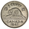 1941 Canada 5-cents Very Fine (VF-20)