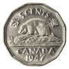 1947 Canada 5-cents Very Fine (VF-20)