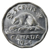 1954 Canada 5-cents VF-EF (VF-30)