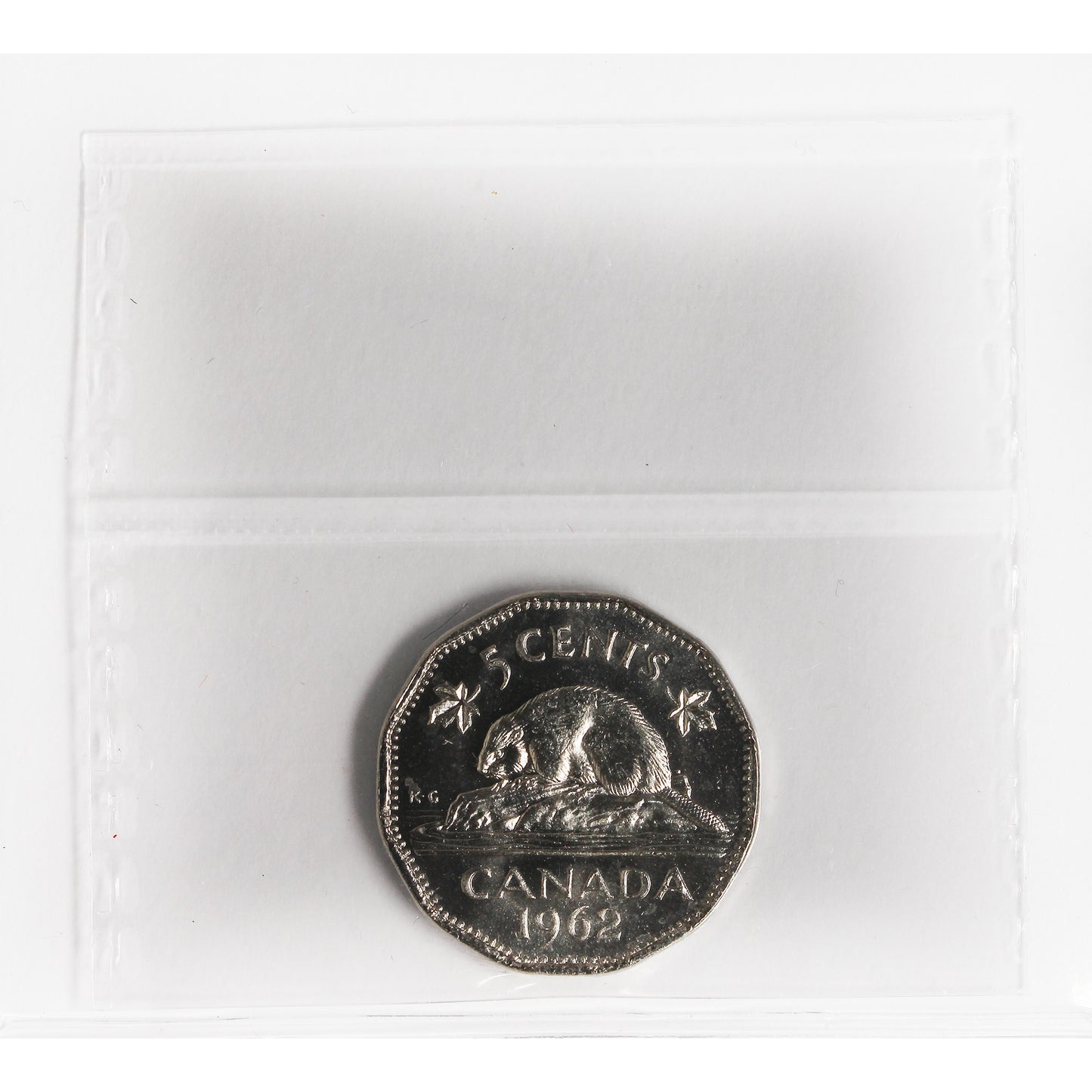 1962 Canada 5-cents ICCS Certified MS-65