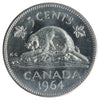 1964 Canada 5-cents ICCS Certified MS-65