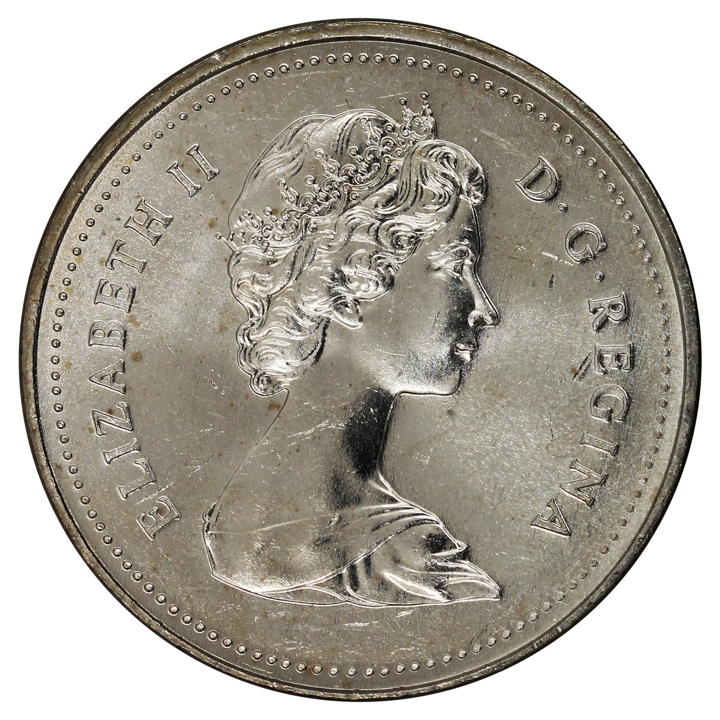 1983 Canada 5-cents Brilliant Uncirculated (MS-63)