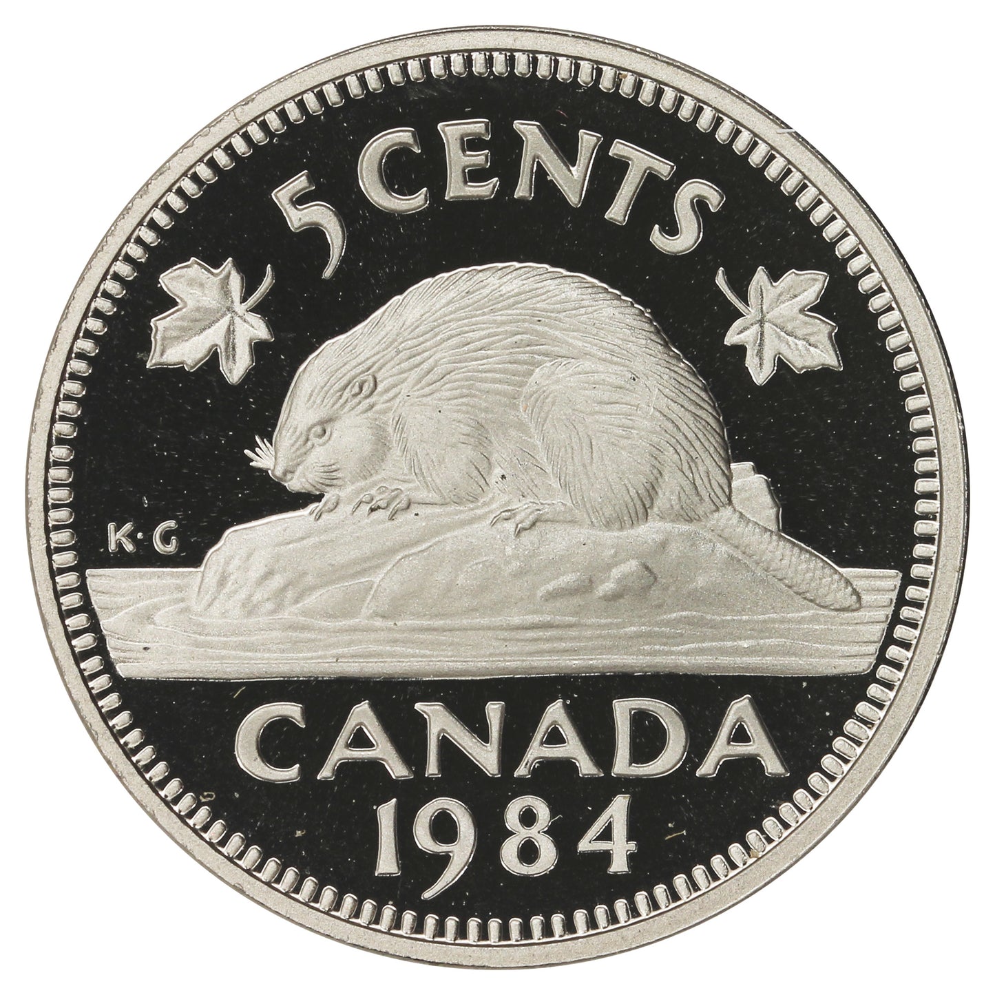 1984 Canada 5-cents Proof