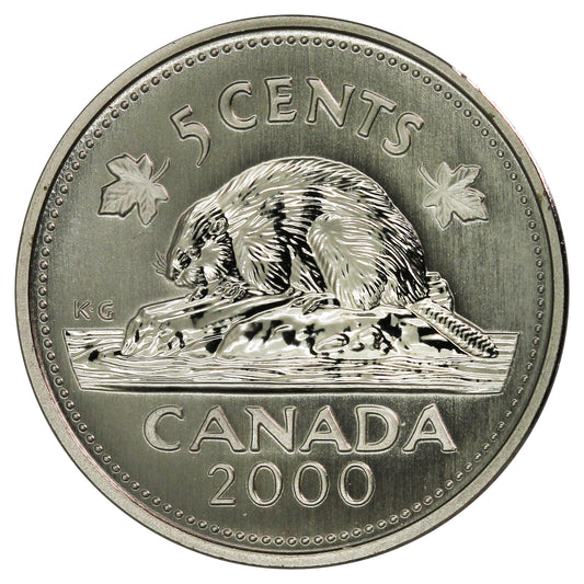 2000 Canada 5-cents Specimen