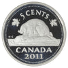 2011 Canada 5-cents Silver Proof