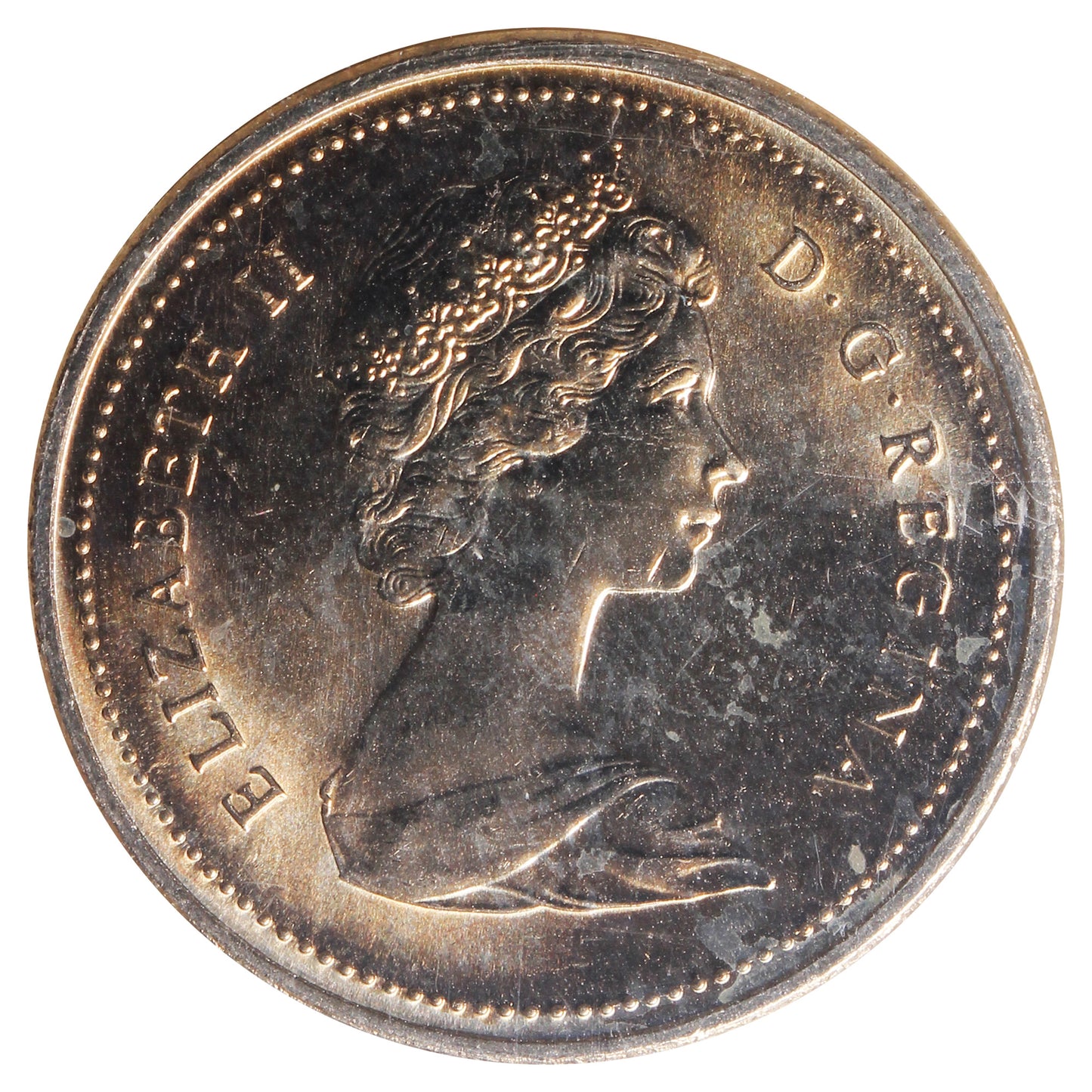 1986 Canada 5-cents ICCS Certified MS-64