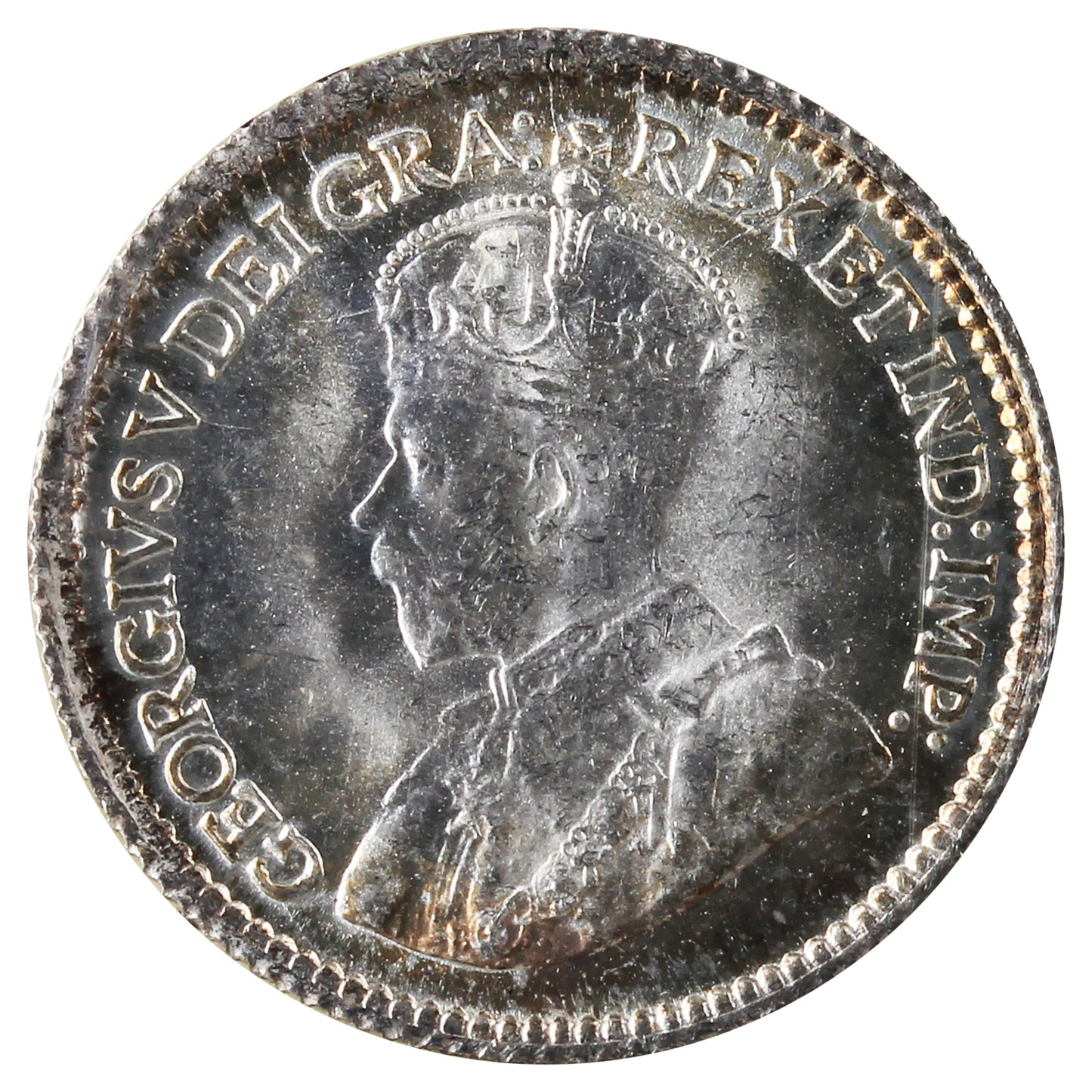 1914 Canada 5-cents ICCS Certified MS-65 (XCT 125)