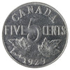 1929 Canada 5-cents ICCS Certified MS-64 (XXR 696)