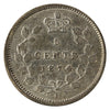 1874H Plain 4 Canada 5-cents Extra Fine (EF-40) $