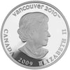 2009 Canada $25 Cross Country Skiing Olympic Sterling Silver Hologram