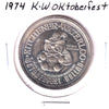 1974 Kitchener-Waterloo Oktoberfest Trade Dollar Token