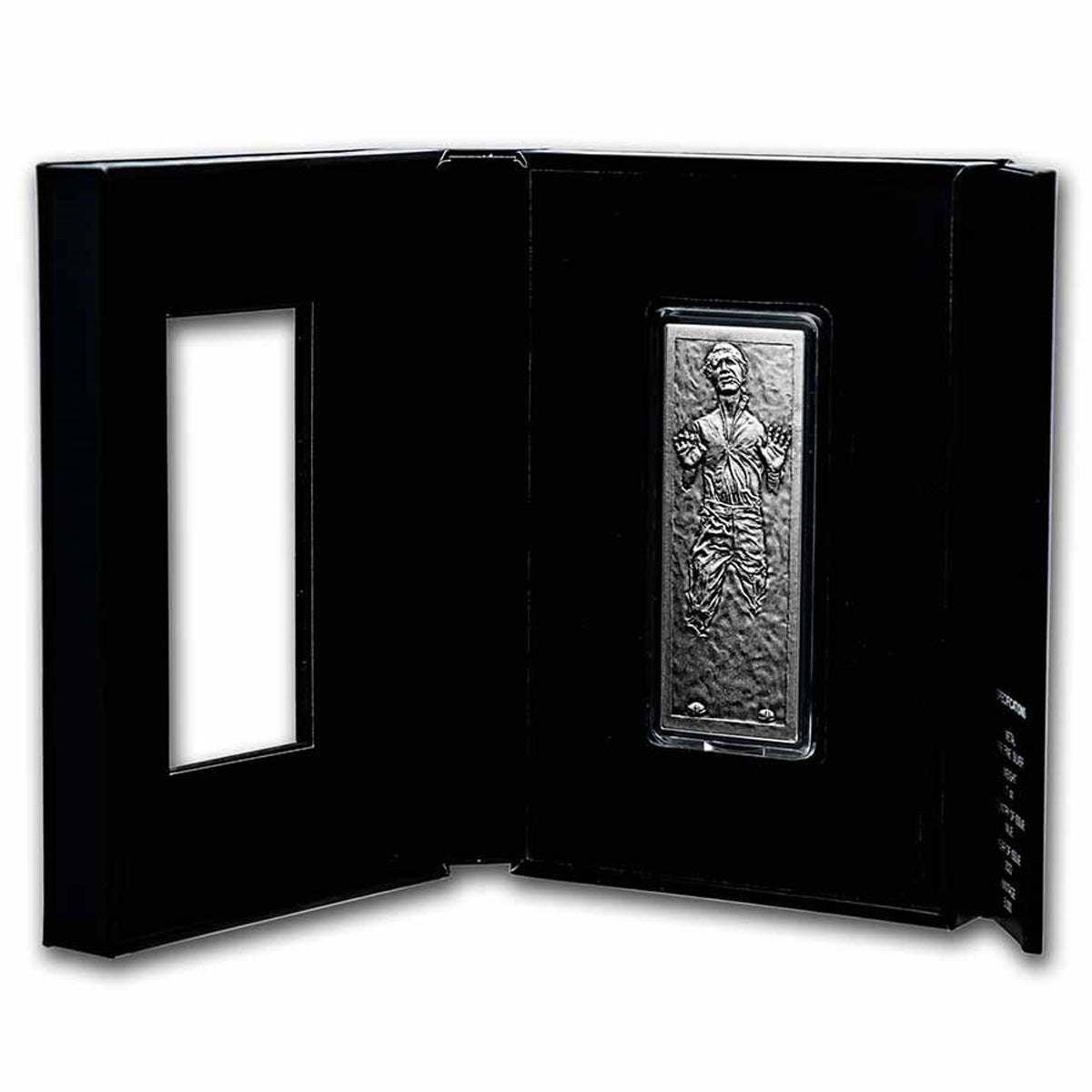 2022 Niue $1 Star Wars: Han Solo in Carbonite 1oz Fine Silver Bar (No Tax)