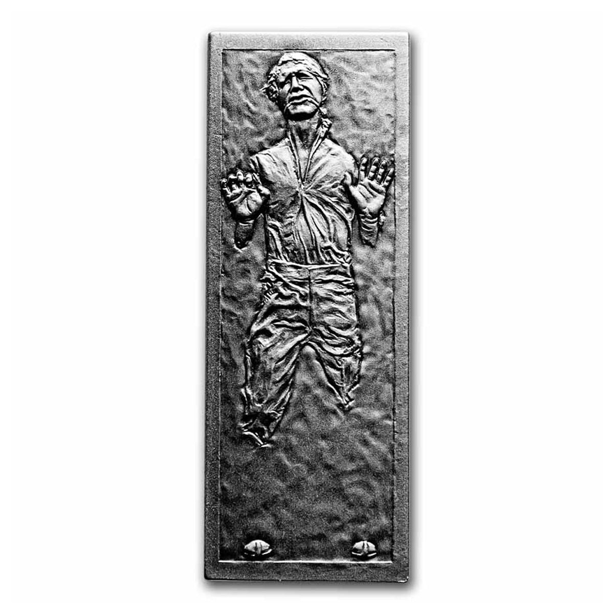 2022 Niue $1 Star Wars: Han Solo in Carbonite 1oz Fine Silver Bar (No Tax)