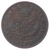 PC-5D 1857 Province of Canada, Bank of Upper Canada Half Penny Token, AU-UNC (AU-55) $