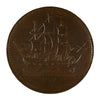 PE-10-39 1835 PEI Ships & Colonies Line to Sprit-Sail Token EF-AU (EF-45) $