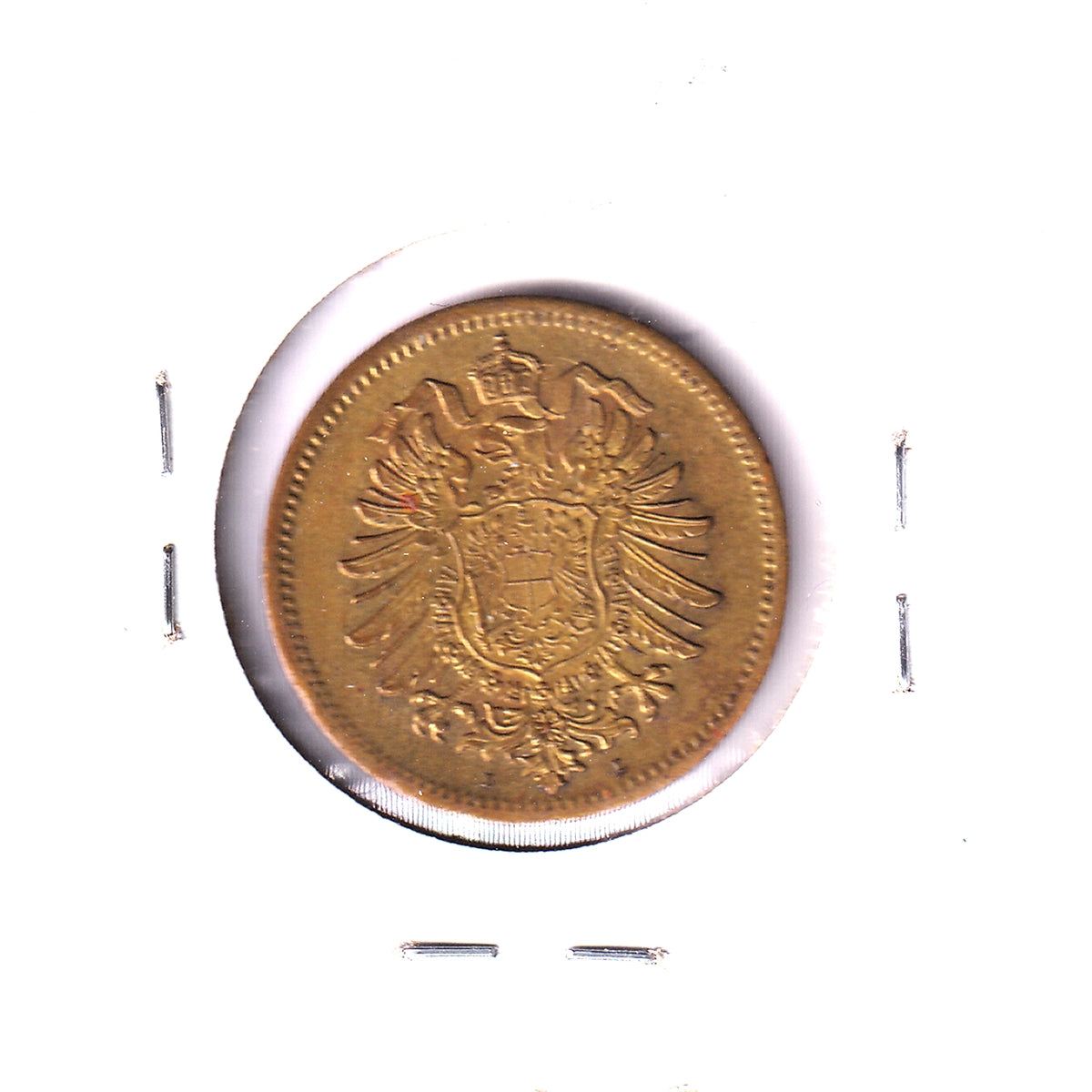 BR-589 Gesangverein Teutonia 5-cents Montreal Token Brilliant Uncirculated (MS-63)