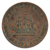 NB-1B 1854 New Brunswick Half Penny Currency Token VF-EF (VF-30) $