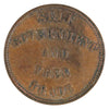 PE-7C2 1857 PEI Self Government and Free Trade Token Extra Fine (EF-40) $