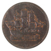 PE-10-27 1835 PEI Ships, Colonies, & Commerce Token, EF-AU (EF-45) $