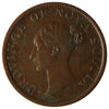 NS-1E2 1840 Nova Scotia Victoria Thistle Half Penny Token EF-AU (EF-45) $