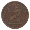 NS-22A 1838 Nova Scotia Trade & Navigation Penny Token VF-EF (VF-30) $