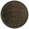 PE-7C3 1857 Prince Edward Island Self Government & Free Trade Token Extra Fine (EF-40) $