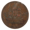 PE-10-29 (1835) PEI Ships, Colonies & Commerce Token Extra Fine (EF-40)