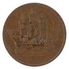 PE-10-37 No Date PEI Ships, Colonies, & Commerce Token, VF-EF (VF-30) $