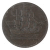 PE-10-27 1835 PEI Ships, Colonies, & Commerce Token, Extra Fine (EF-40) $