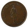 LC-8A1 1837 Lower Canada, City Bank Half Penny Token AU-UNC (AU-55) $