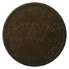 LC-15A1 (1832) Lower Canada T.S. Brown & Co. Half Penny Token EF-AU (EF-45) $