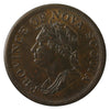 NS-2B2 1832 Nova Scotia George VI Penny Thistle Token EF-AU (EF-45) $