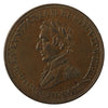 WE-11A6 Wellington Cuidad Rodrigo Badajoz Salamanca Half Penny Token Almost UNC (AU-50) $