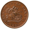 PC-5C1 1854 Province of Canada, Bank of Upper Canada Half Penny Token UNC+ (MS-62) $