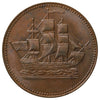 PE-10-30 (1835) PEI Ships Colonies & Commerce Brilliant UNC (MS-63) Lustrous Brown $