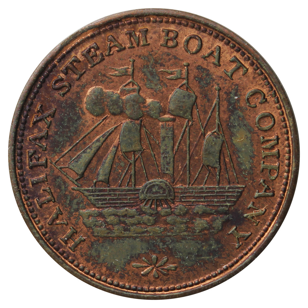 TR-1 Halifax Steamboat Factory Ferry Token UNC+ (MS-62) $