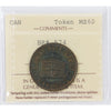 BR #574 1852 Gnaedinger Son & Co. Montreal Token ICCS Certified MS-60