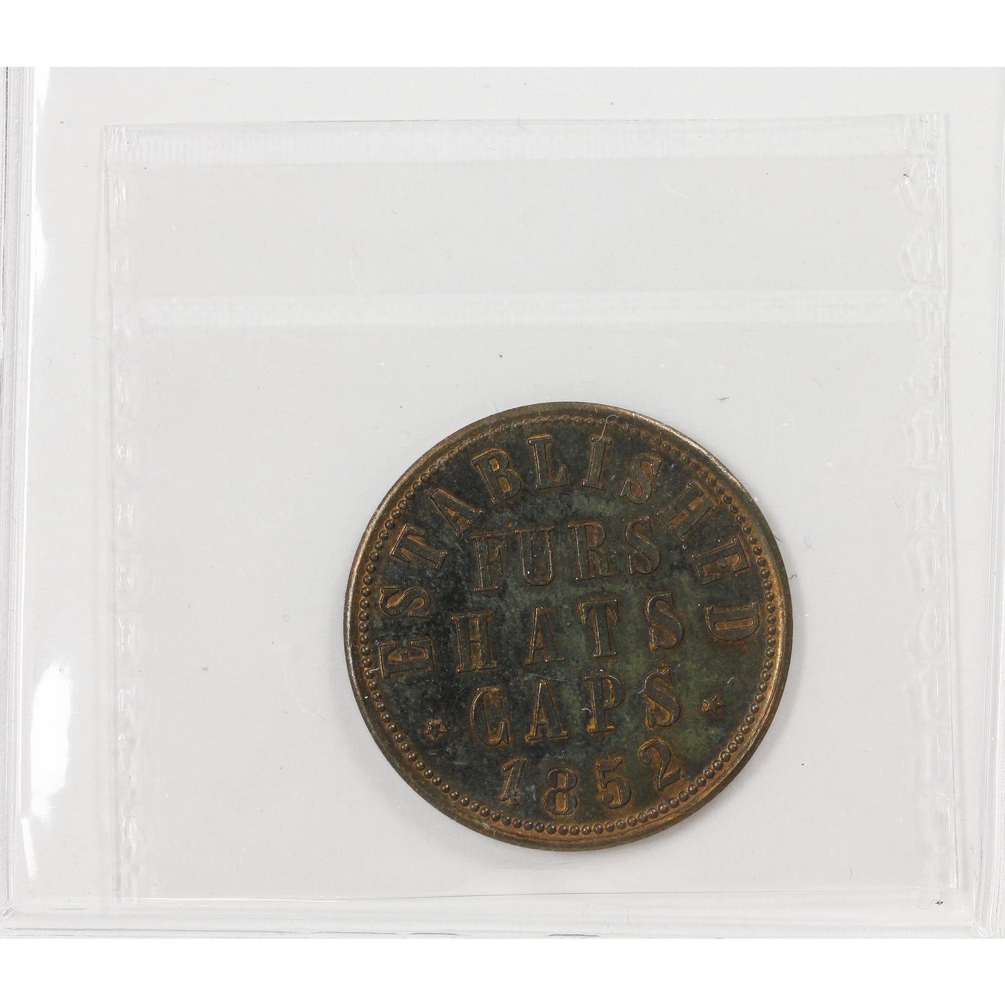 BR #574 1852 Gnaedinger Son & Co. Montreal Token ICCS Certified MS-60