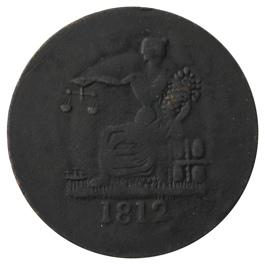 LC-48-17 1812 Lower Canada Tiffin Token EF-AU (EF-45) $