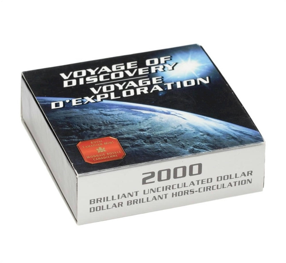 2000 Canada Brilliant Uncirculated Dollar - Voyage of Discovery.