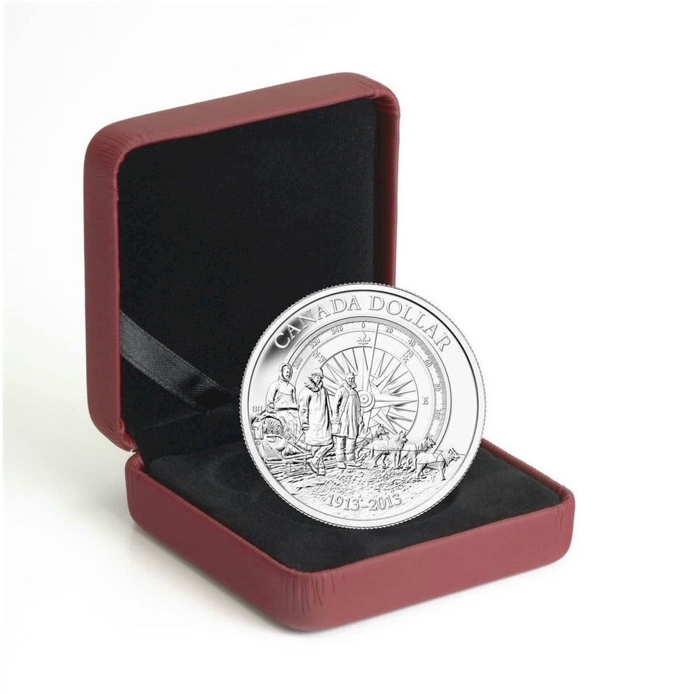 2013 Canada Arctic Expedition BU Silver Dollar (TAX Exempt)