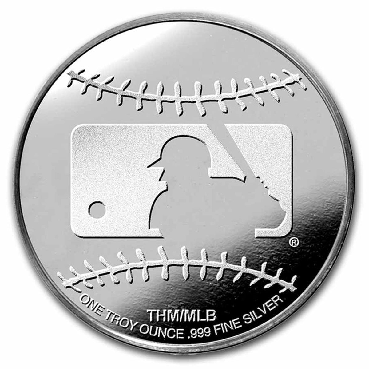 SALE! MLB: New York Mets 1oz .999 Fine Silver (No Tax) Light Toning