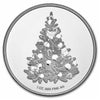 SALE! Season's Greetings Wreath 1oz. .999 Silver Round (No Tax)