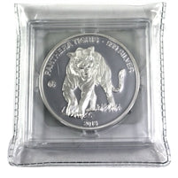 2013 Laos 1000 Kip F15 Privy Panthera Tigris Tiger Fine Silver (No Tax)